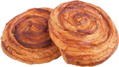 Monokl ciastko z cynamonem. 