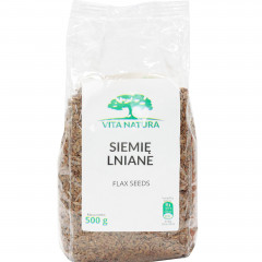 Siemię vita natura lniane 