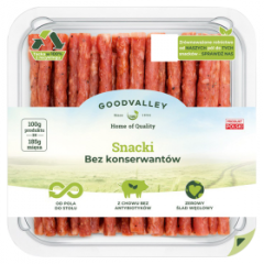 Snacki bez konserwantów 100 g Goodvalley