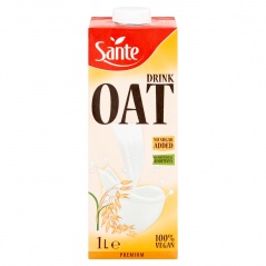 Napój Owsiany Bez Dodatku Cukru 1l SANTE