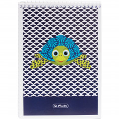 Kołonotatnik herlitz a6 40k kratka cute animals 