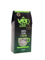Herbata ekspresowa tea love zielona z jabłkiem 15t 