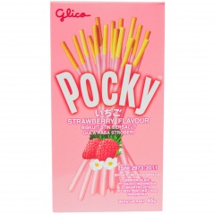 Paluszki Pocky strawberry 