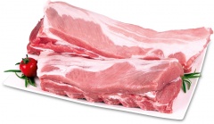 Żeberka extra wieprzowe paski 