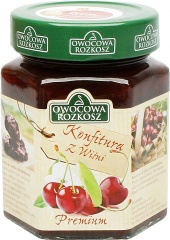 Konfitura owocowa rozkosz z wiśni 