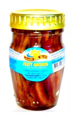 Filety anchovies pesce azzurro w oleju słonecznikowym 