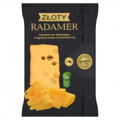 Ser Złoty Radamer plastry 135 g SPOMLEK