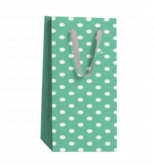 Torebka prezentowa Spar kropki mix 12x37x10cm butelka 