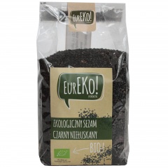 Sezam czarny niełuskany bio - eureko 