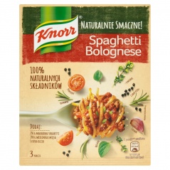 KNORR NATURALNIE SMACZNE SPAGHETTI BOLOGNESE 43G