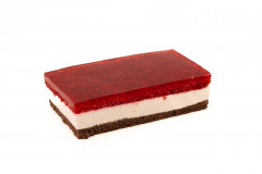 Kostka Eres malinowa z galaretką kg 