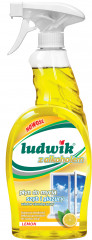 Ludwik płyn do szyb i glazury 750 ml - z alkoholem lemon