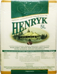 Woda mineralna lecznicza Henryk 
