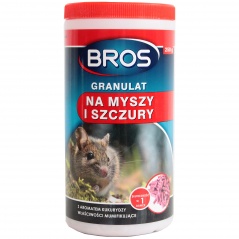 Granulat przeciw szczurom. 