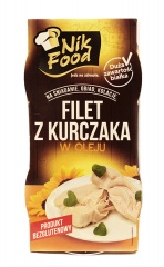 Pierś z kurczaka w oleju NikFood