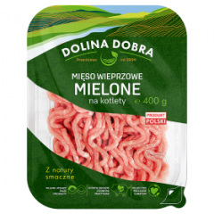 Mięso mielone Dolina Dobra wieprzowe na kotlety tacka 