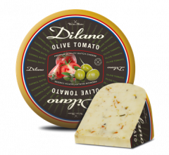 Ser Dilano z oliwkami i pomidorami 