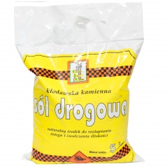 Kłodawska sól do rozmrażania śniegu 5 kg