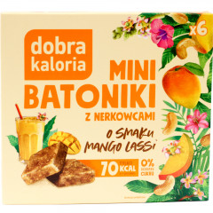 Batoniki Dobra Kaloria mini z nerkowcami smak mango lassi 