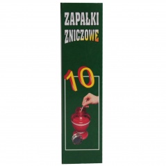 Zapałki zniczowe zz-10 9,5cm 