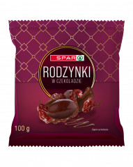 Draże Spar rodzynki w czekoladzie 