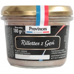 Rillettes z gęsi Provinces de france 180g