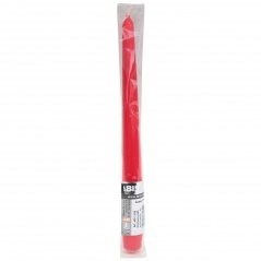 Świeca stożek czerwona. 