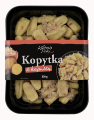Kopytka Kuchnia Polki z kapustą 