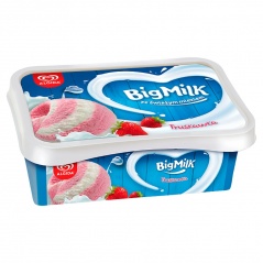 Big Milk Lody truskawkowe 1000ml