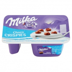 Jogurt milka crispies 