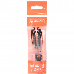 Cienkopis Herlitz Diggy czarny 2 sztuki