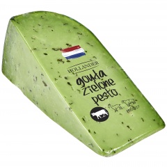 Ser żółty gouda zielone pesto 