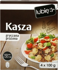 Kasza gryczana prażona 4x100g - lubię:) 