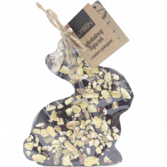 Czekolada Łysoń deserowa zajączek z miodem i pistacjami 85g 