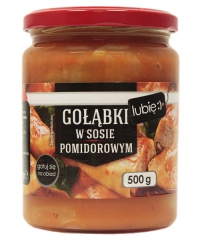 Gołąbki w sosie pomidorowym - Lubię:) 