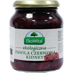Fasola ekowital eko czerwona kidney w zalewie 360g 