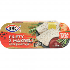 Filety z makreli BMC sos pomidorowy 