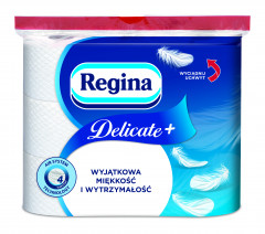 Papier toaletowy Regina Delicate+ 9 rolek