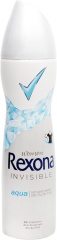 Rexona deo spray invisible aqua 