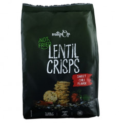 Chipsy milipop z soczewicy smak słodkiego chili 90g 