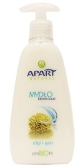 Apart mydło w płynie prebiotic pompka algi i goji 