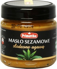 Primavika masło sezamowe słodzone agawą 