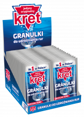 Kret Granulki do udrożniania rur 40g saszetka