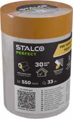 Folia ochronna Stalco z taśmą washi 550mmx33m 
