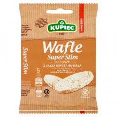 Kupiec Wafle Ryżowe z kaszą gryczaną białą 20g