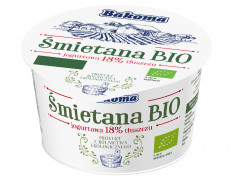 Śmietana bakoma bio 18% 180g 