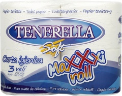 KING QUALITY Papier toaletowy 4 rolki 3-warstwowy