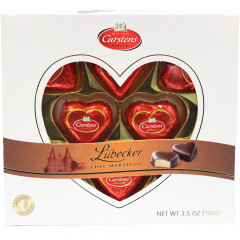 Bombonierka carstens marcepan lubecker serca 