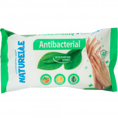 Chusteczki odświeżające antybakteryjne z ekstraktem babki 