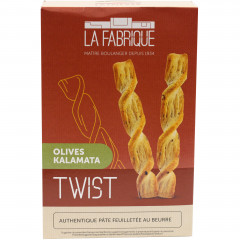 Paluchy twist chrupiące maślane z oliwkami 100g 